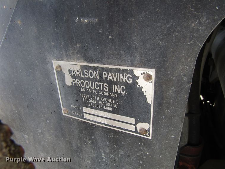 image for item EU9688 2011 Roadtec RP195 paver