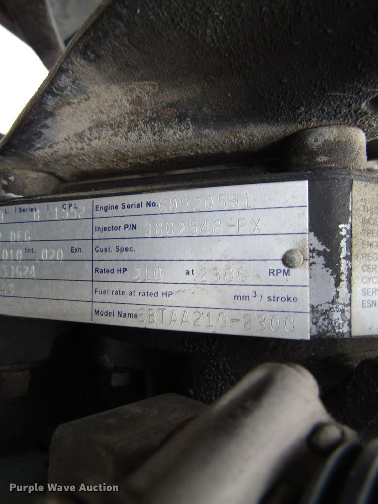 image for item EU9699 1998 Ford F800 truck cab and chassis