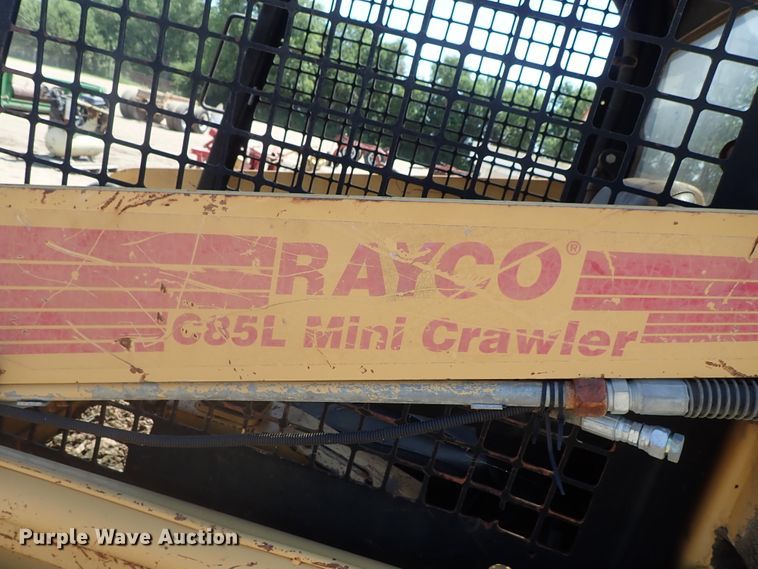 image for item FE9847 Rayco C85L skid steer