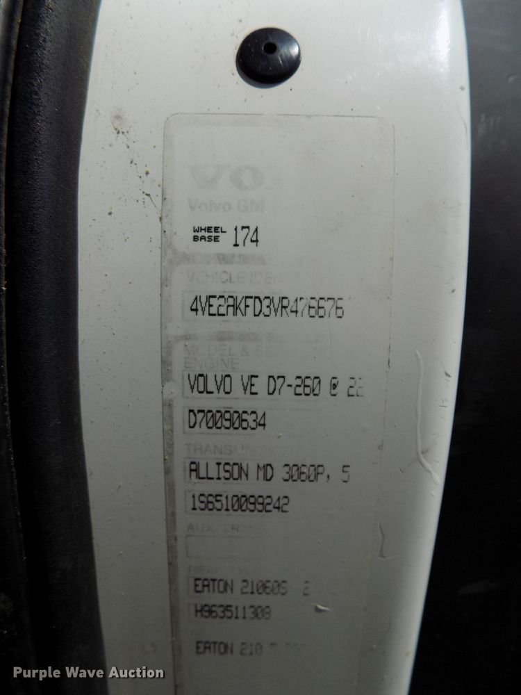 image for item FI9780 1997 Volvo FE paint striping truck