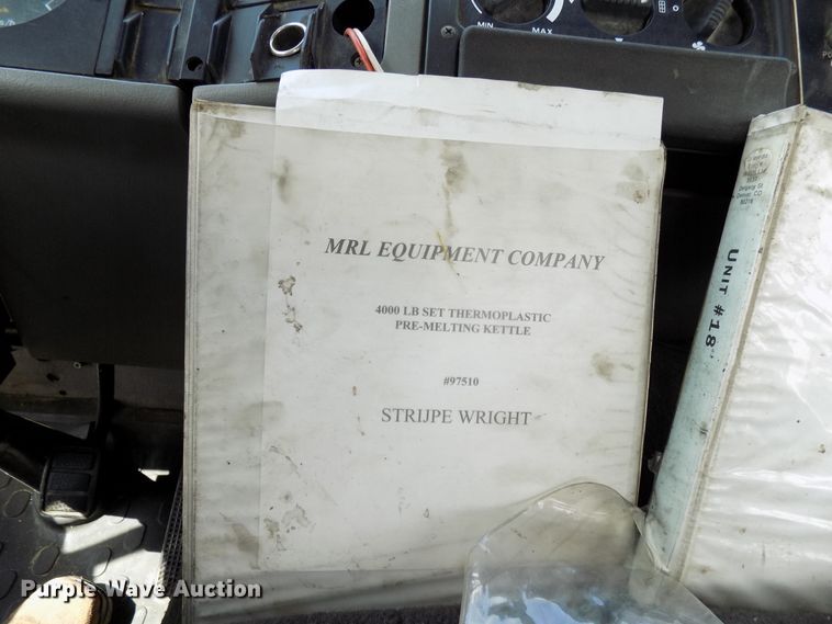 image for item FI9780 1997 Volvo FE paint striping truck