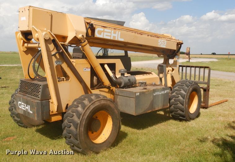 image for item FI9888 1999 Gehl 553 telehandler