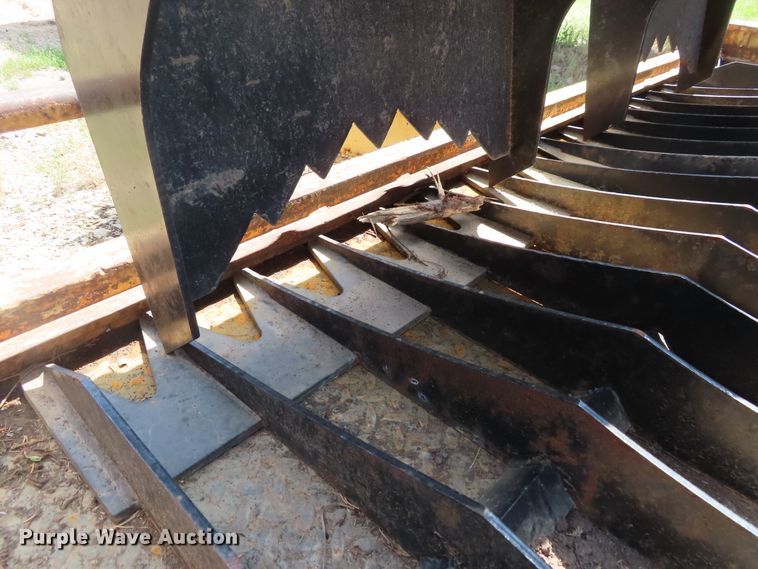 image for item FJ9142 66"W skid steer grapple bucket