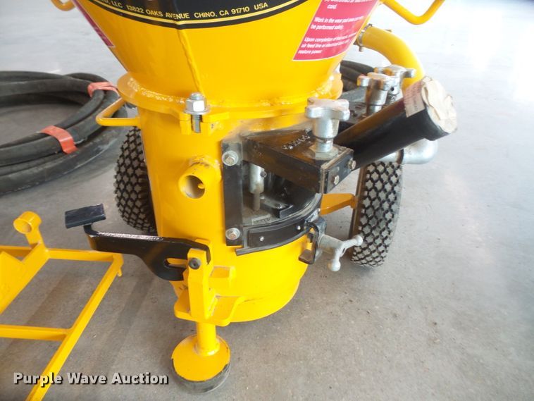 image for item FJ9159 2017 Reed Guncrete Sova-V07 gunite pump machine