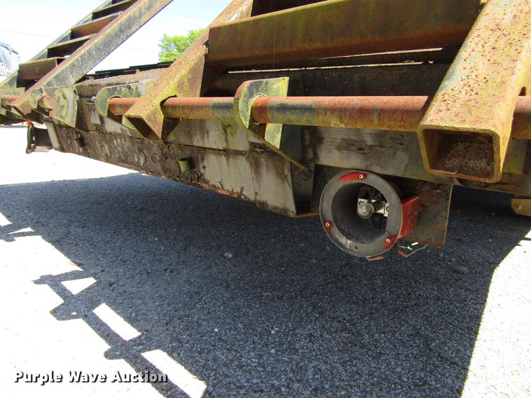 image for item FJ9679 1984 Gooseneck equipment trailer