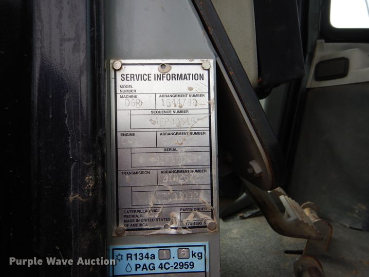 image for item FT9628 2005 Caterpillar D6R DS  XW Series II dozer