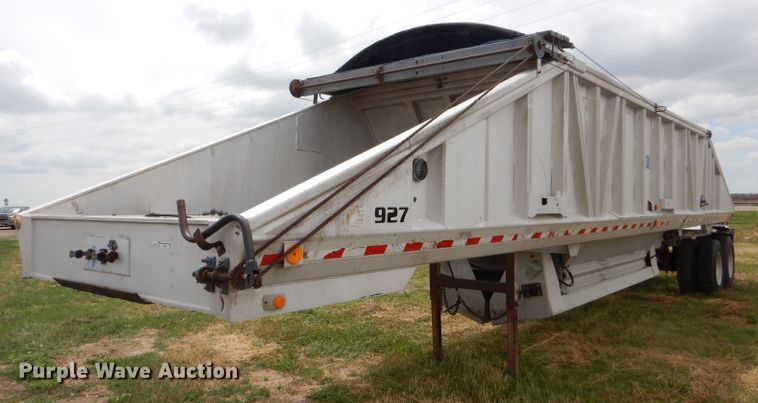 image for item FT9631 1989 Mate bottom dump trailer