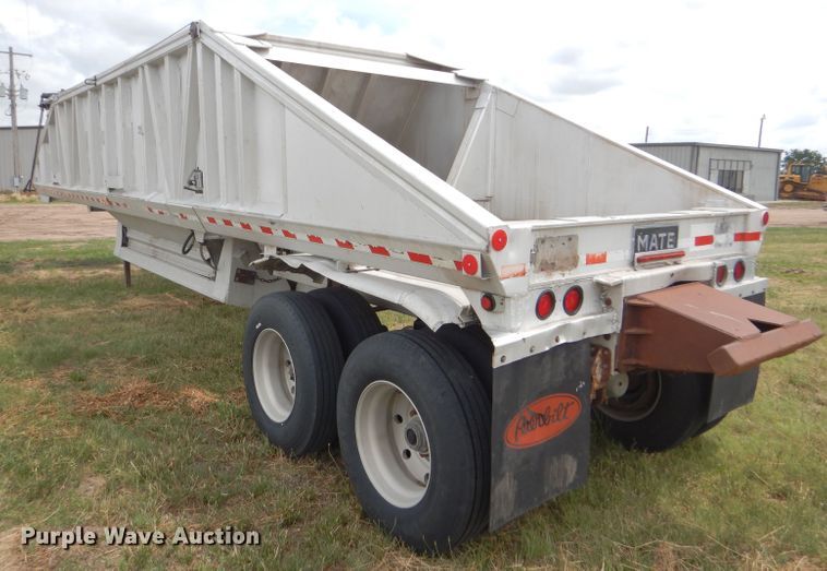 image for item FT9631 1989 Mate bottom dump trailer