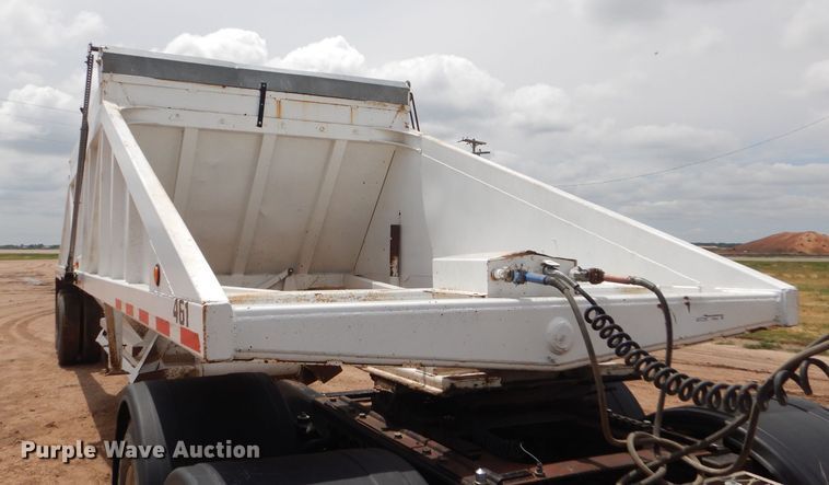 image for item FT9632 1991 Ranch bottom dump trailer