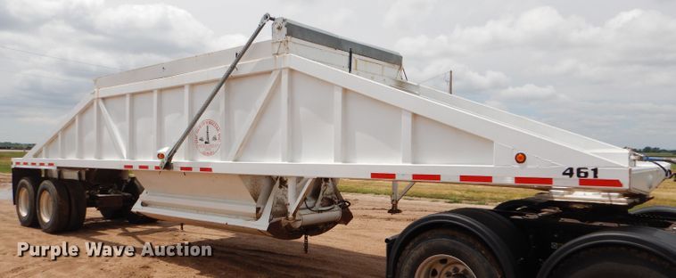 image for item FT9632 1991 Ranch bottom dump trailer