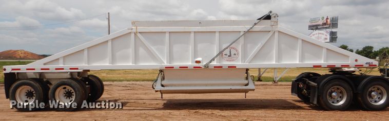 image for item FT9632 1991 Ranch bottom dump trailer