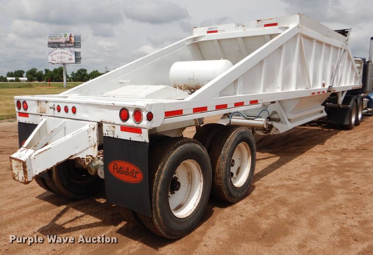 image for item FT9632 1991 Ranch bottom dump trailer