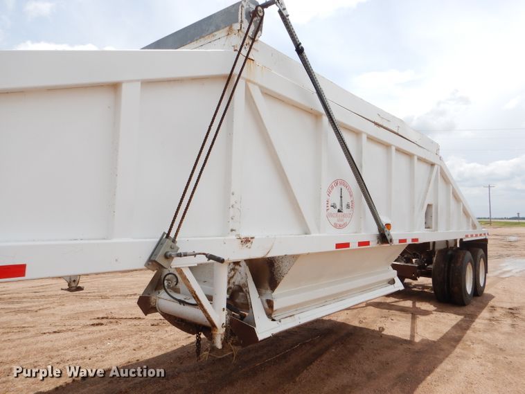 image for item FT9632 1991 Ranch bottom dump trailer