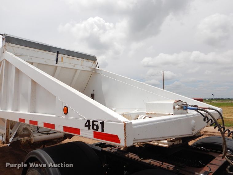 image for item FT9632 1991 Ranch bottom dump trailer