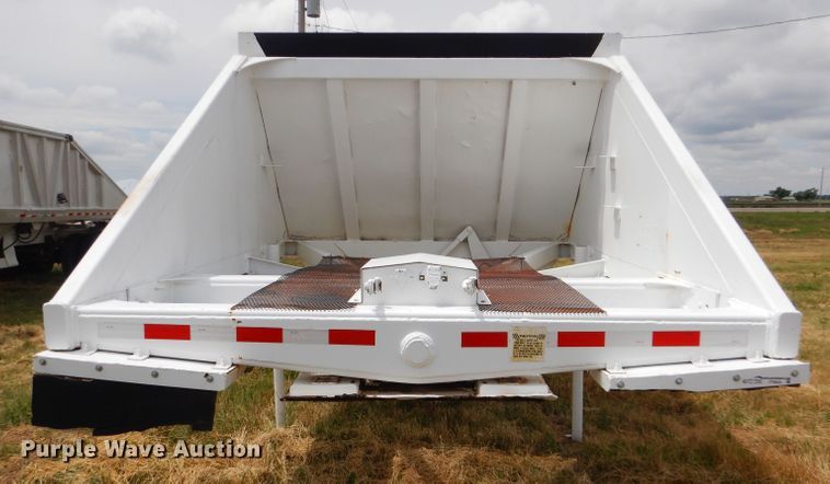 image for item FT9634 1988 Ranch bottom dump trailer