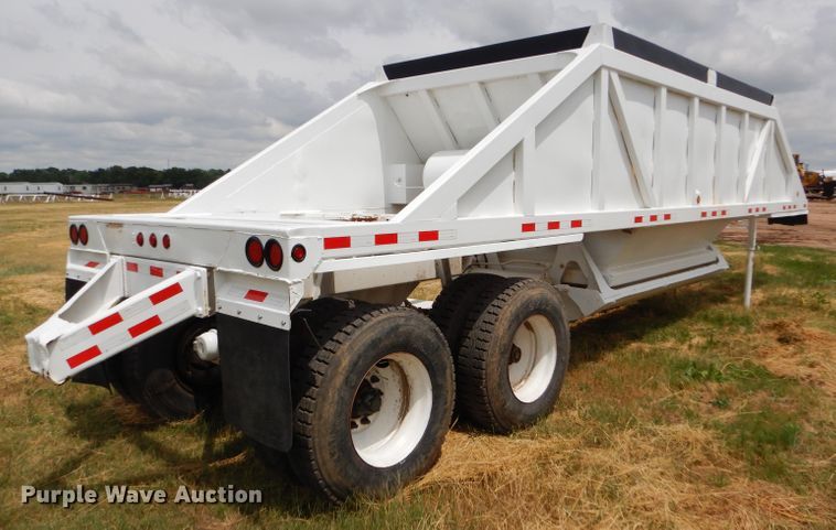 image for item FT9634 1988 Ranch bottom dump trailer