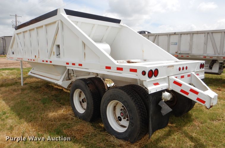 image for item FT9634 1988 Ranch bottom dump trailer