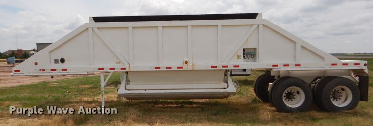 image for item FT9634 1988 Ranch bottom dump trailer