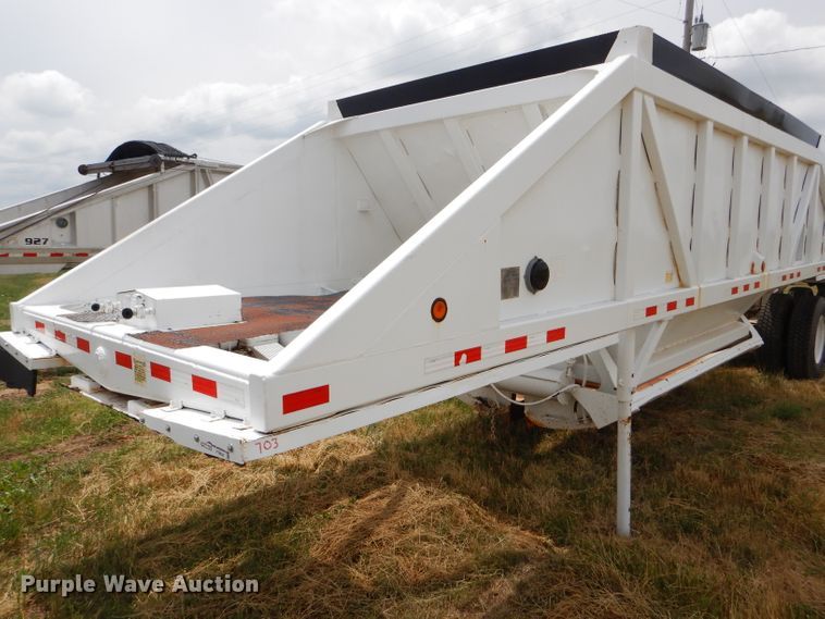 image for item FT9634 1988 Ranch bottom dump trailer