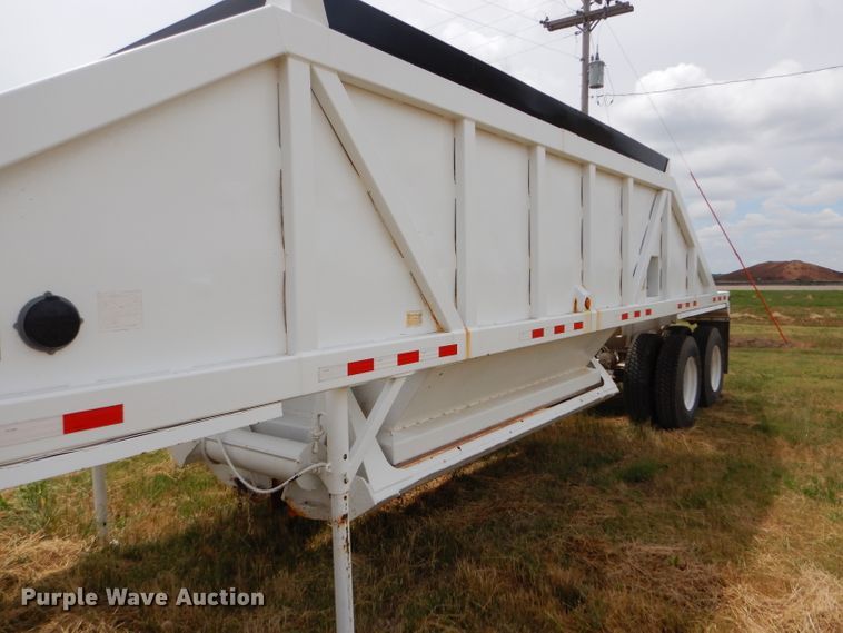 image for item FT9634 1988 Ranch bottom dump trailer