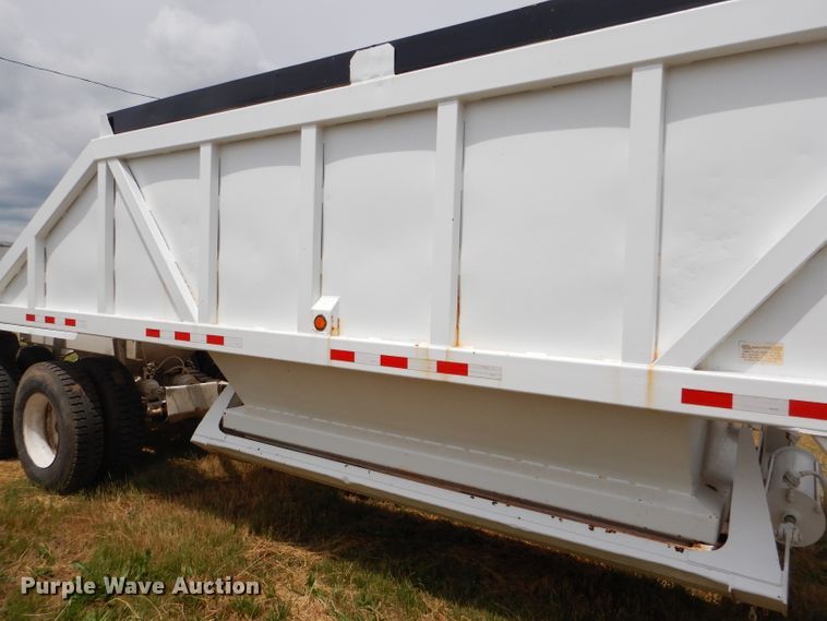 image for item FT9634 1988 Ranch bottom dump trailer