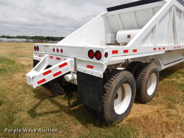 image for item FT9634 1988 Ranch bottom dump trailer