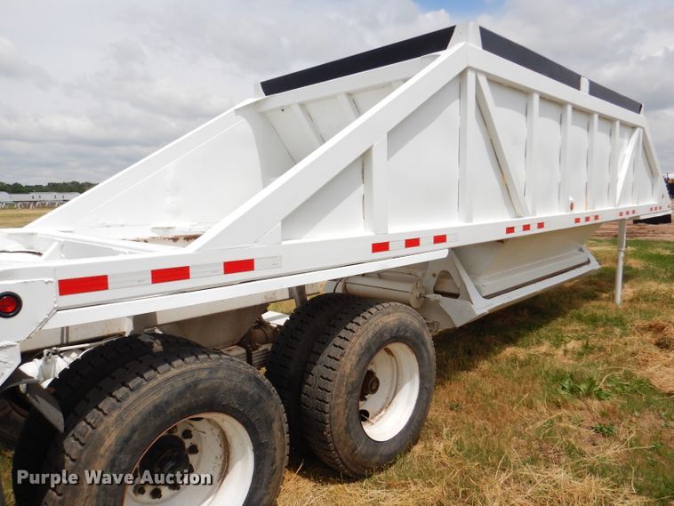 image for item FT9634 1988 Ranch bottom dump trailer