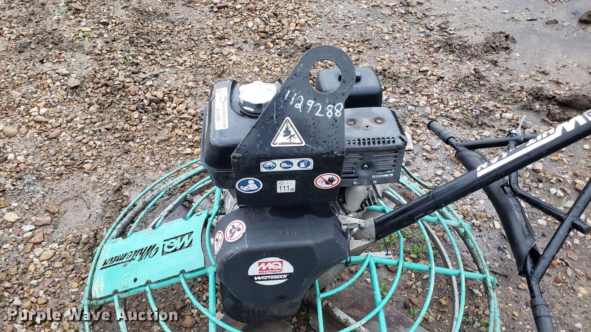 Multiquip B46H90 concrete trowel in Olathe, KS Item AN9449 sold Purple Wave