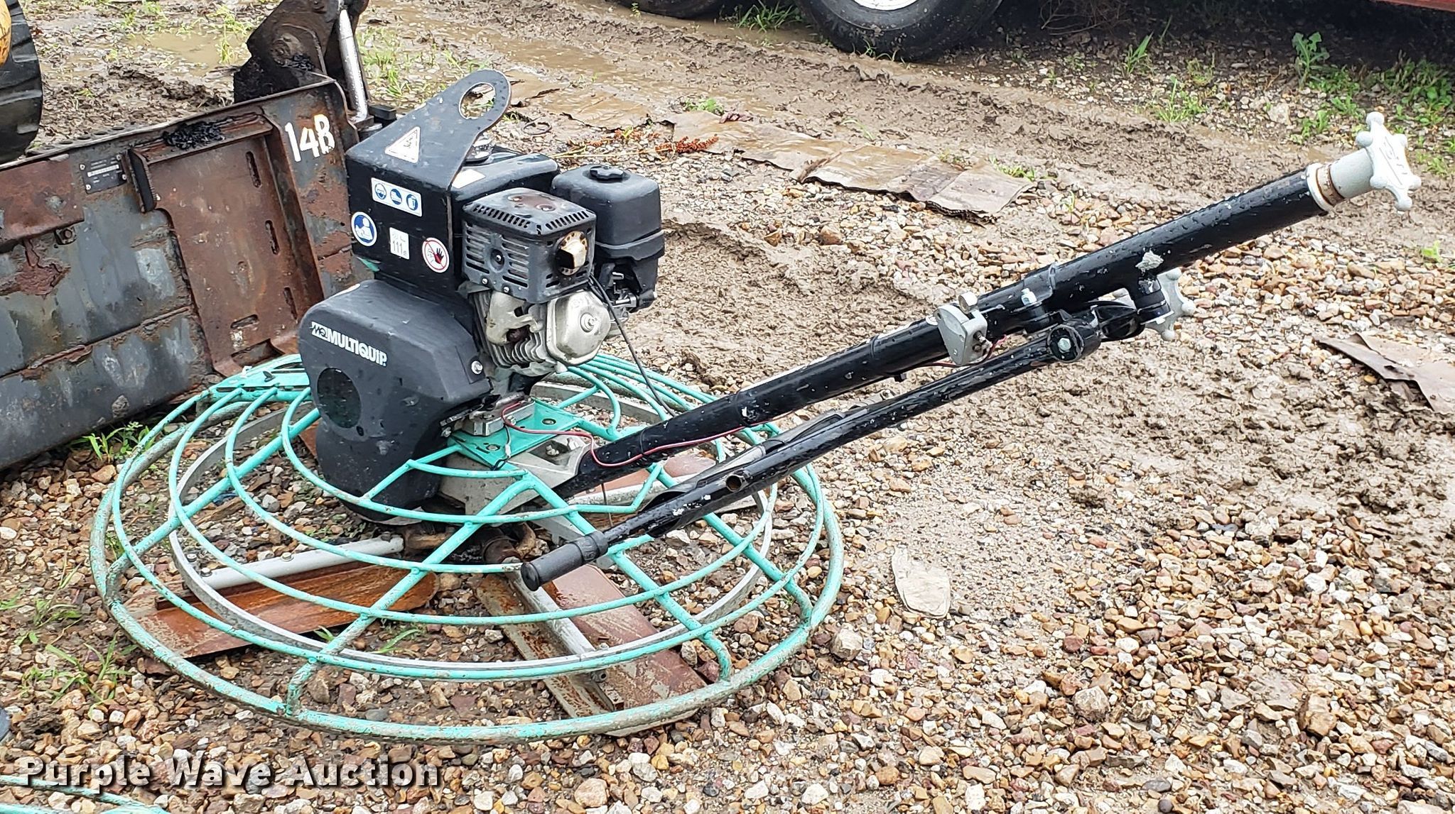 Multiquip B46H90 concrete trowel in Olathe, KS Item AN9450 sold Purple Wave