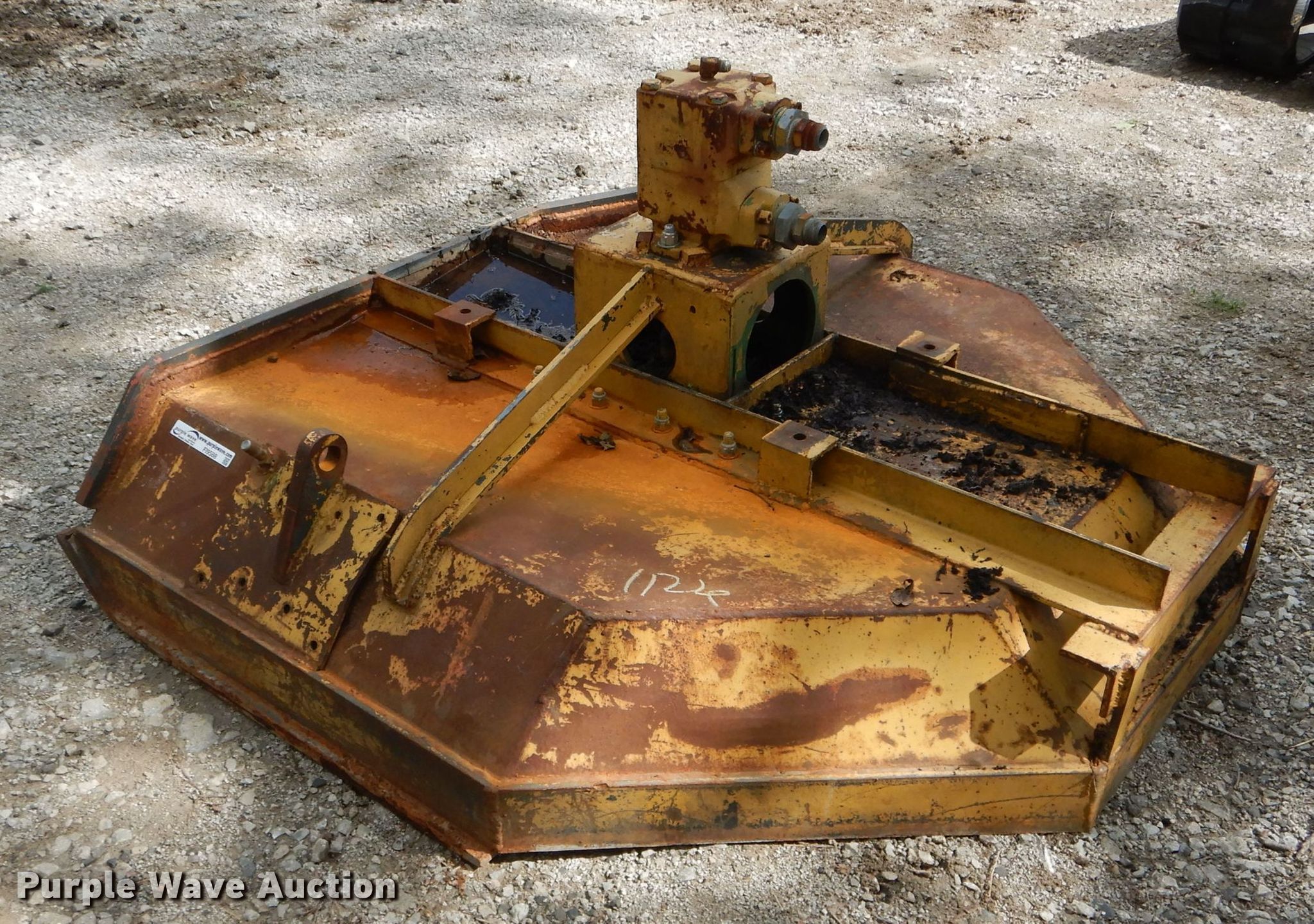 Excavator rotary mower in Lathrop, MO Item FI9588 sold Purple Wave