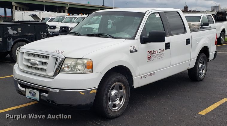 image for item EU9854 2007 Ford F150 SuperCrew pickup truck