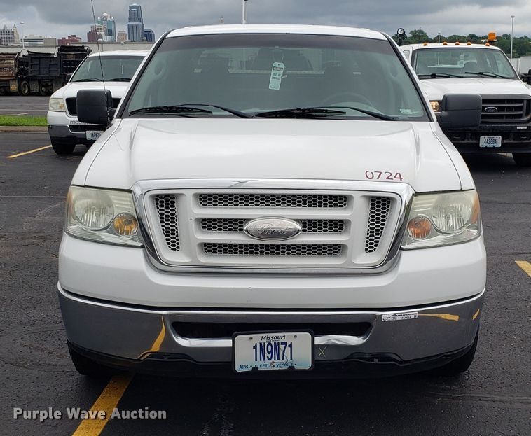 image for item EU9854 2007 Ford F150 SuperCrew pickup truck