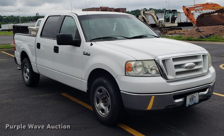 image for item EU9854 2007 Ford F150 SuperCrew pickup truck