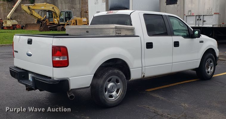 image for item EU9854 2007 Ford F150 SuperCrew pickup truck