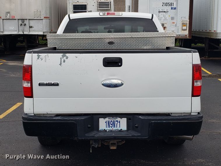 image for item EU9854 2007 Ford F150 SuperCrew pickup truck