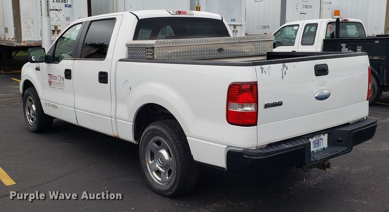 image for item EU9854 2007 Ford F150 SuperCrew pickup truck