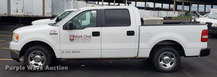 image for item EU9854 2007 Ford F150 SuperCrew pickup truck