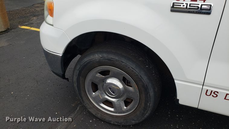 image for item EU9854 2007 Ford F150 SuperCrew pickup truck