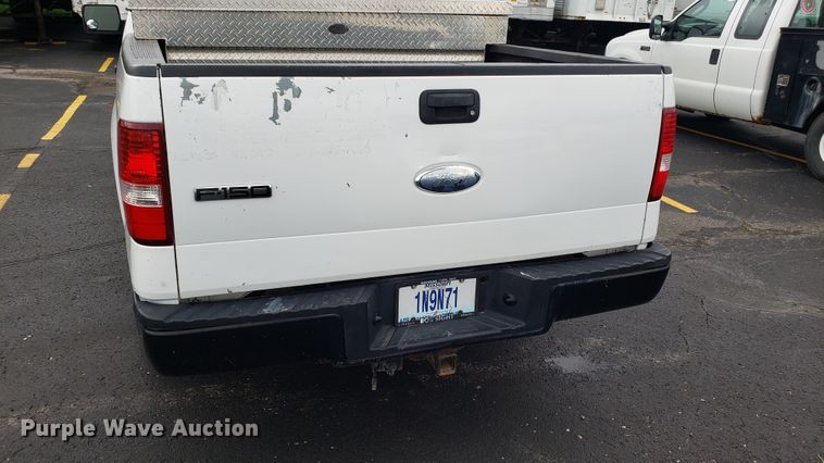 image for item EU9854 2007 Ford F150 SuperCrew pickup truck