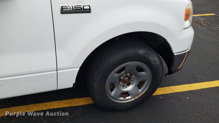 image for item EU9854 2007 Ford F150 SuperCrew pickup truck