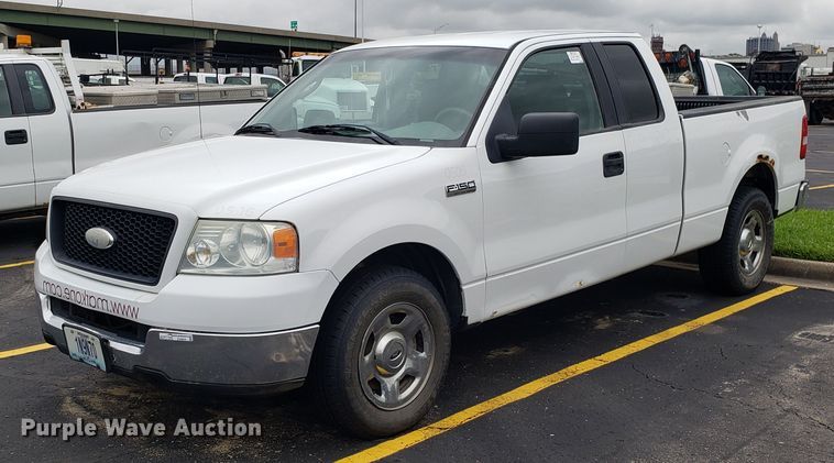 image for item EU9855 2005 Ford F150 SuperCab pickup truck