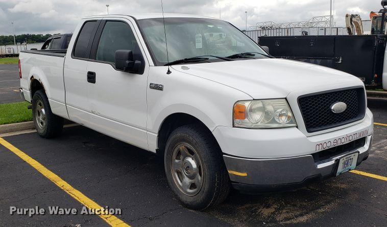 image for item EU9855 2005 Ford F150 SuperCab pickup truck