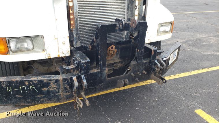 image for item EU9870 1996 International 4900 Crew Cab dump truck