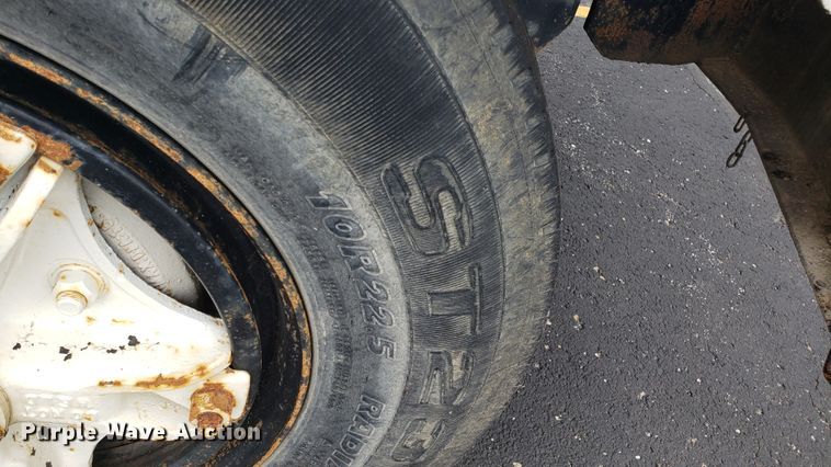 image for item EU9870 1996 International 4900 Crew Cab dump truck