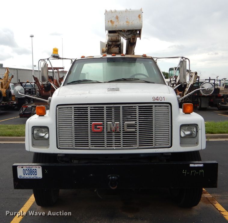 image for item EU9877 1994 GMC TopKick C6500 bucket truck