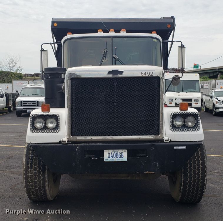 image for item EU9888 1980 Chevrolet Bison dump truck