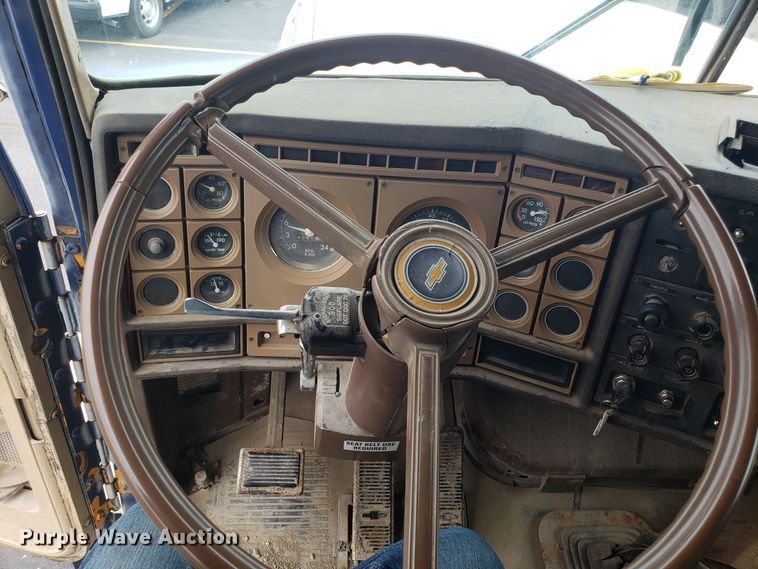 image for item EU9888 1980 Chevrolet Bison dump truck