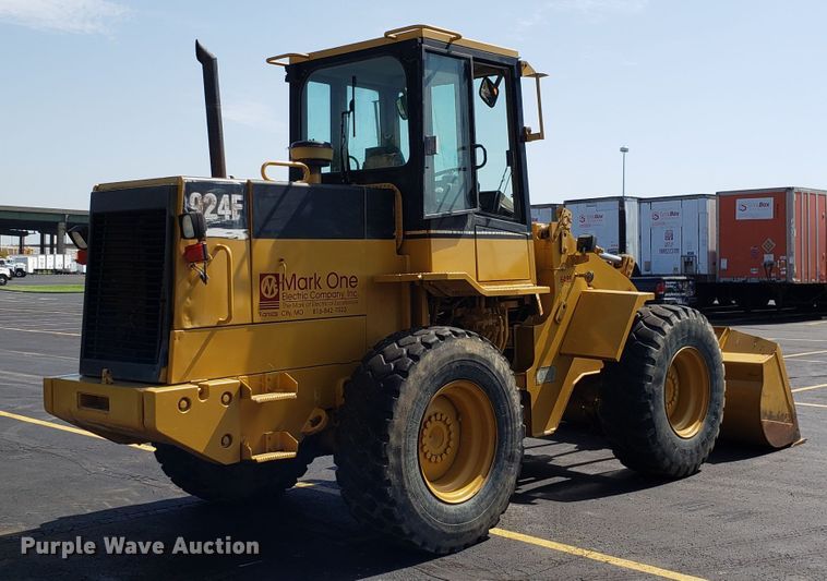 image for item EU9895 1995 Caterpillar 924F wheel loader