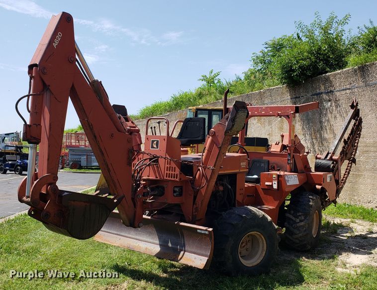 image for item EU9896 1981 Ditch Witch 6510 trencher