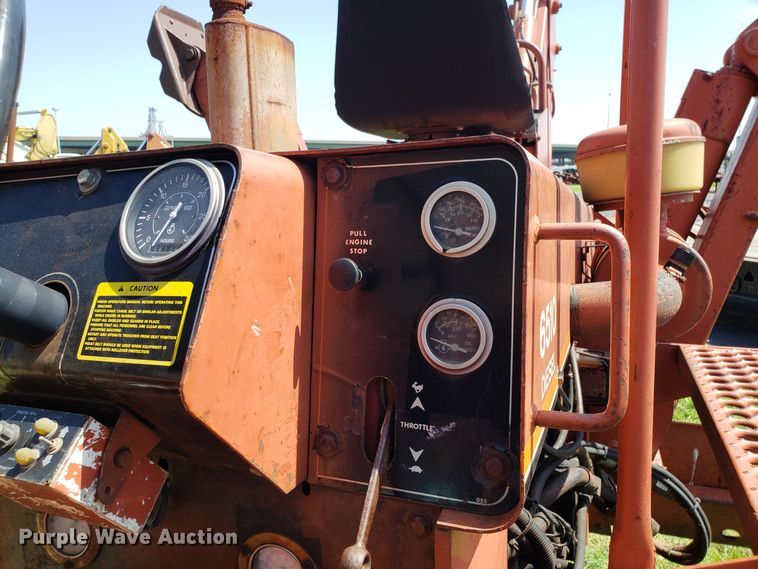 image for item EU9896 1981 Ditch Witch 6510 trencher